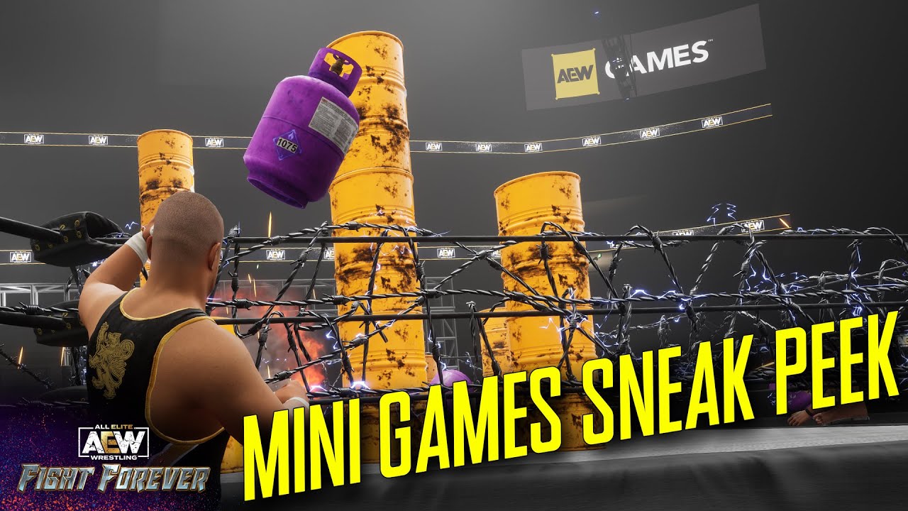 Peek YouTube Forever - Sneak | AEW: Mini-Games Fight