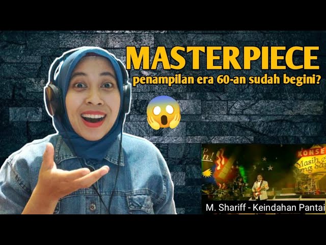 M. SHARIFF - KEINDAHAN PANTAI | 🇮🇩 REACTION class=