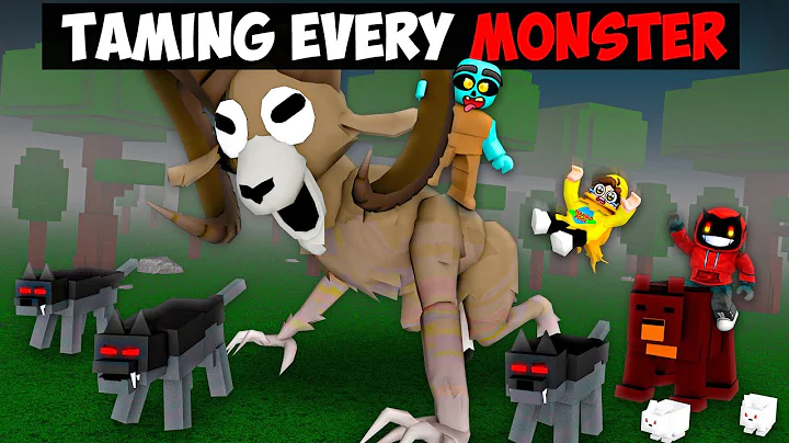 We Tamed EVERY MONSTER In 99 Nights In The Forest…