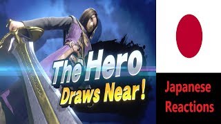 Japanese Reactions to The Hero from Dragon Quest in Smash Bros Ultimate