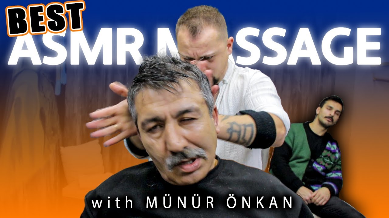 BEST ASMR HEAD MASSAGE | Asmr Massage Collaboration In Asmr Barber Shop w/
