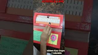Integer Number Line Project Maths