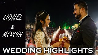 Lionel - Merlyn Cinematic Wedding Highlights 21-12-2022 Catholic Wedding Highlights