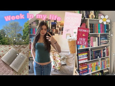 Week in my life 🌼 reading, catching up and more