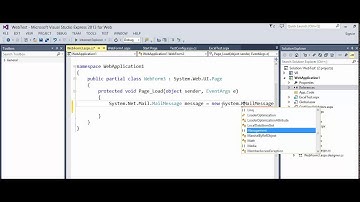 ASP NET   How to fix error  The type or namespace name 