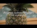 Ananas schoonmaken hoe doe je dat puurgezond