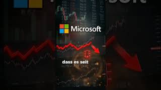 Microsoft Aktie mit einem historischen Warnsignal!💥