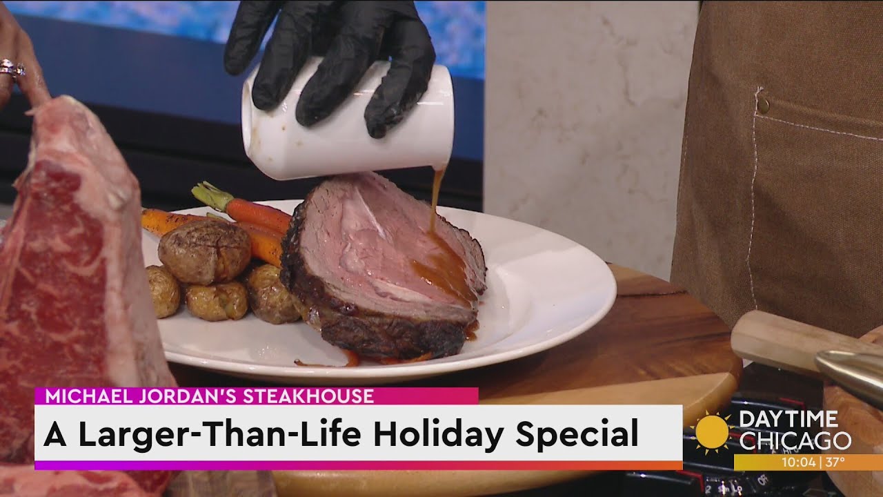 Michael Jordan's Steakhouse: A Larger-Than-Life Holiday Special