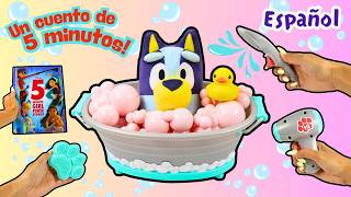 ¡Bluey se da un baño de burbujas antes de dormir! | Bluey en Español