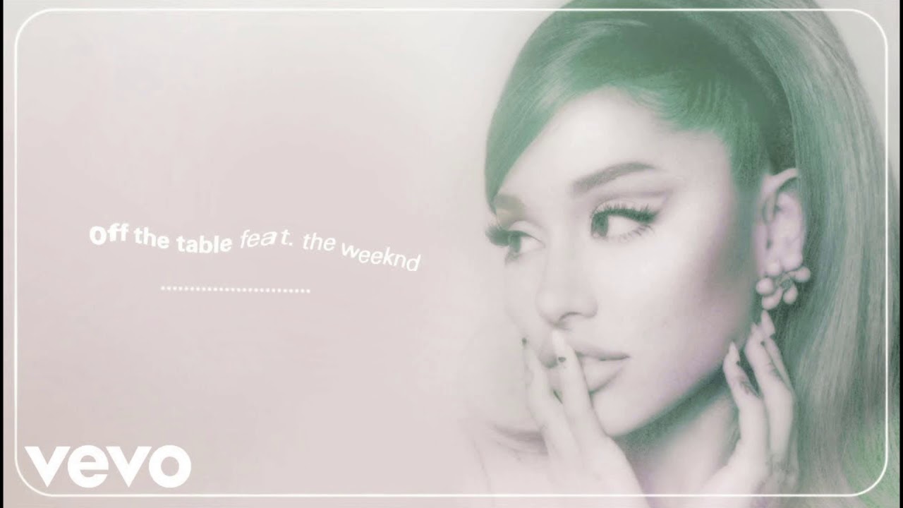 Ariana Grande, The Weeknd - OFF THE TABLE (Acapella/Vocals Only) November 5, 2020