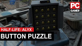 Half-Life: Alyx Button Puzzle Solution screenshot 5