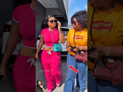 Bimbo Ademoye and Bisola at the Cinemas for their New Movie Project Together #actress #shorts #fyp