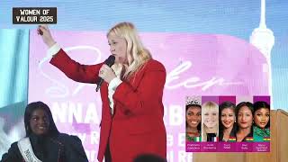 Full Speech | ANNA SHERBININA Powerful speech  | Luxury Real Estate Expert | Women of Valour 2025