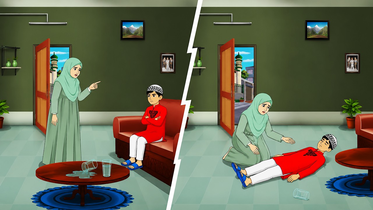 এক মায়ের বদদোয়া। 2D Animation ।Cartoon। FS Creation Islamic TV - YouTube
