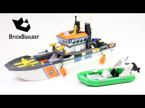 lego city 60014 coast guard patrol - lego speed build