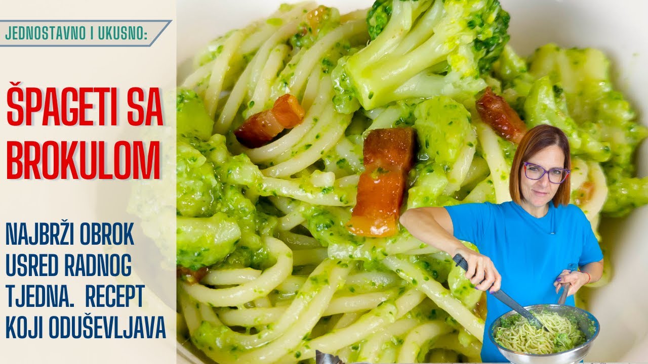 Špageti sa Brokulom i Pancetom – Brzo Jelo koje Svi Obožavaju!