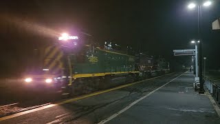 NHN DOBO 3825 5509 3823 in Balardvale MA #NHN #DOBO #BostonSandandGravel #railfan
