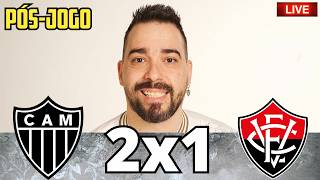 🛑 PÓS-JOGO ATLÉTICO-MG 2x1 VITÓRIA-BA 🔴 AO VIVO