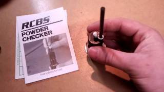 RCBS powder checker show and tell
