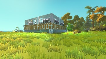 Fully Automatic Self-Defensed Farm  Full Tour l Scrap Mechanic