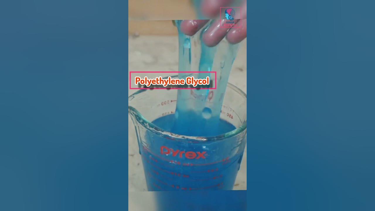 Polyethylene Glycol A Liquid That Pours Itself! YouTube