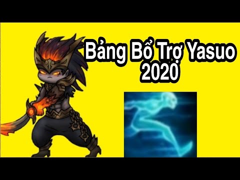 Bảng Bổ Trợ Yasuo 2020 Mùa 10 | Người Chơi Yasuo Dùng Kỹ Năng Q Chuẩn Nhất Việt Nam - Yasuo Tốc Hành