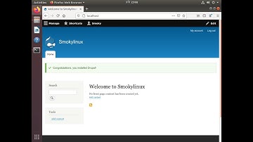 I will do Install Drupal server with LAMP stack
