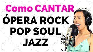 Como cantar ÓPERA, como cantar ROCK, POP, SOUL, JAZZ, ejemplos. Clases de CANTO con Natalia Bliss screenshot 4