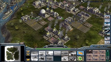 C&C Generals Zero Hour: Destructive Forces Mod - US Navy VS. 2x GLA Naval & Stealth Generals