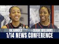 KK Arnold on UConn's sisterhood and talking to Sue Bird