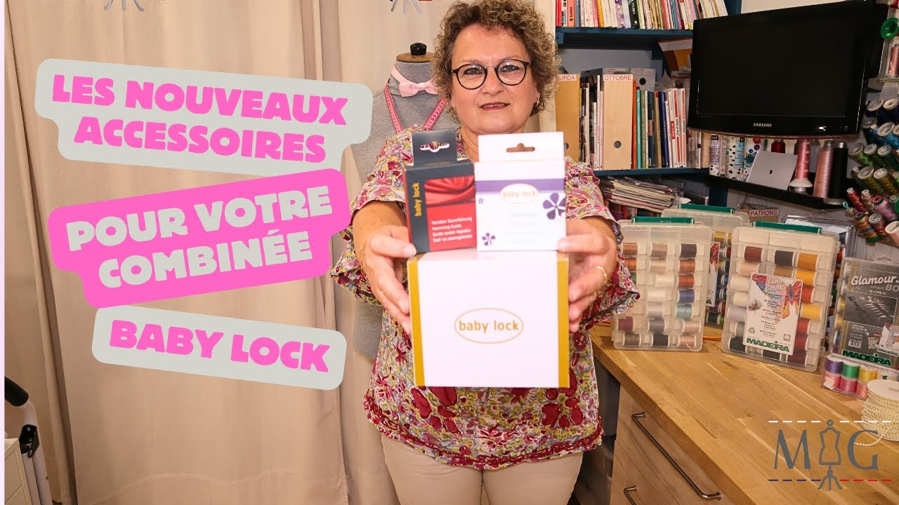 On a testé les nouveaux accessoires baby lock sur notre Gloria, on vous montre tout ça !