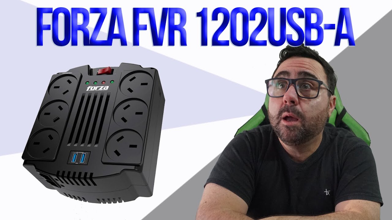 Estabilizador de Tension Forza FVR 1202USB-A - Con un pequeño