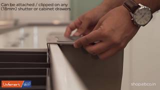 Utility Bin - Clip-On 5 Compact And Hle-Free Disposal Of Waste