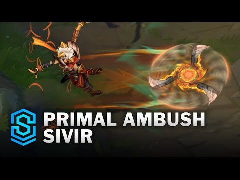 Primal Ambush Sivir Skin Spotlight - Pre-Release - PBE Preview - League of Legends