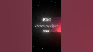 سورة آل عمران|133|القارئ:#محمد_اللحيدان #قران #quran #قران_كريم #تلاوة #تلاوة_هادئة #آية#تلاوة_خاشعة