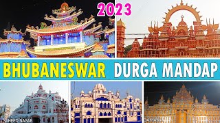Bhubaneswar 2023 Durga puja mandap, all pendal of bbsr, in dussehra, rasulgarh,