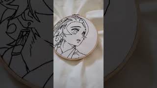 hand embroidery 🧵: anime characters | small business | Moroccan hand embroidery 🧵: anime characters | small business | Moroccan
