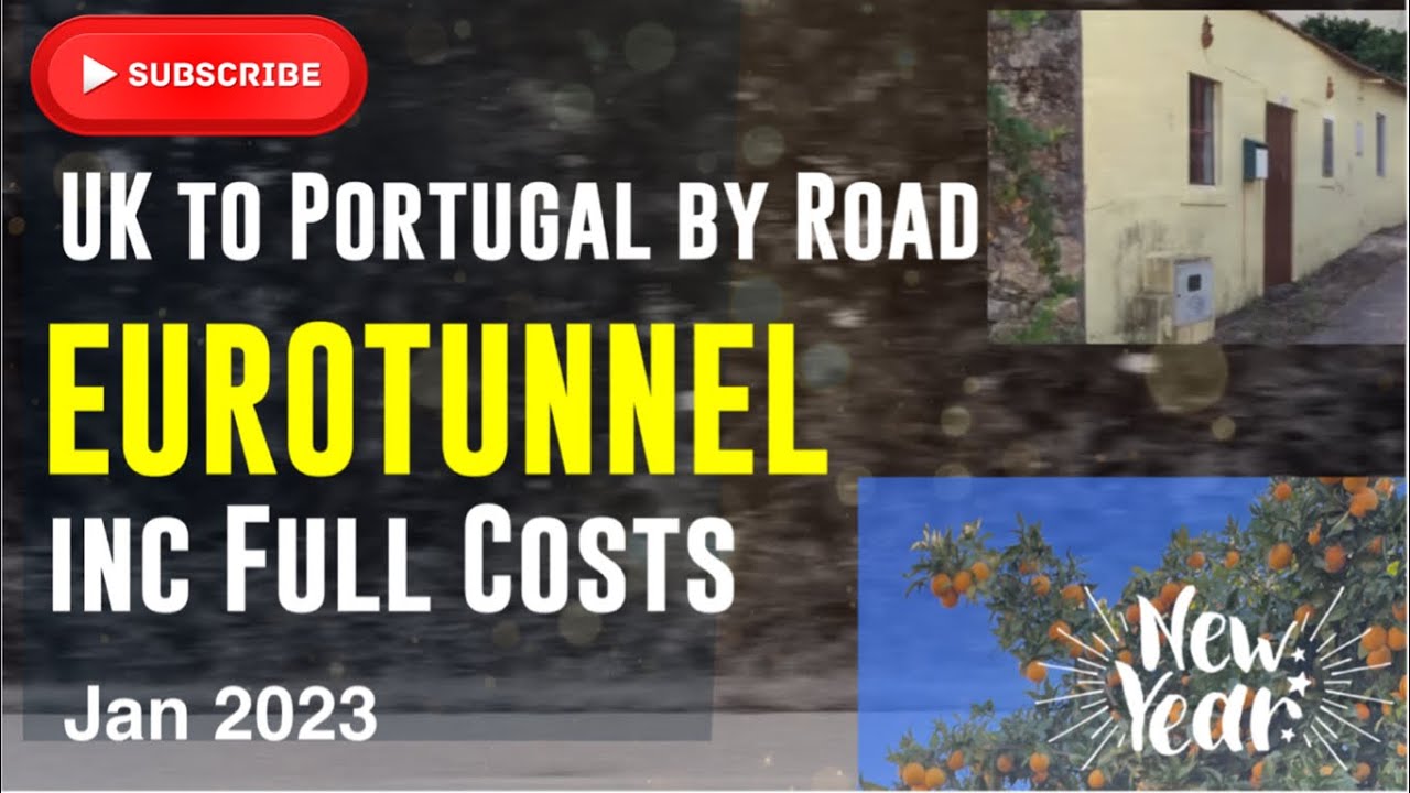 UK to Central Portugal by Road January 2023 using Eurotunnel With 2