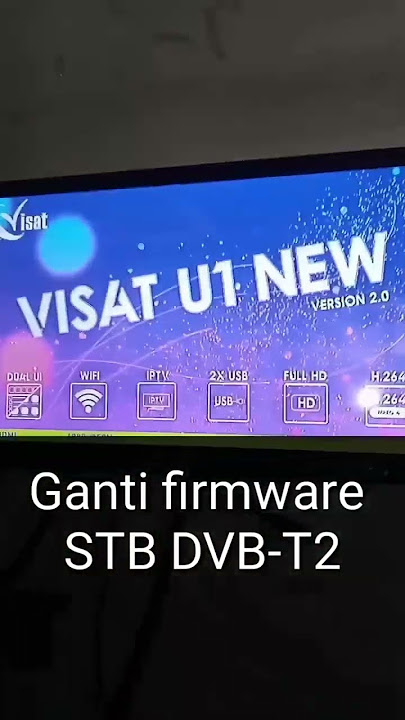 Ganti firmware stb DVB-T2 chipset GX6701