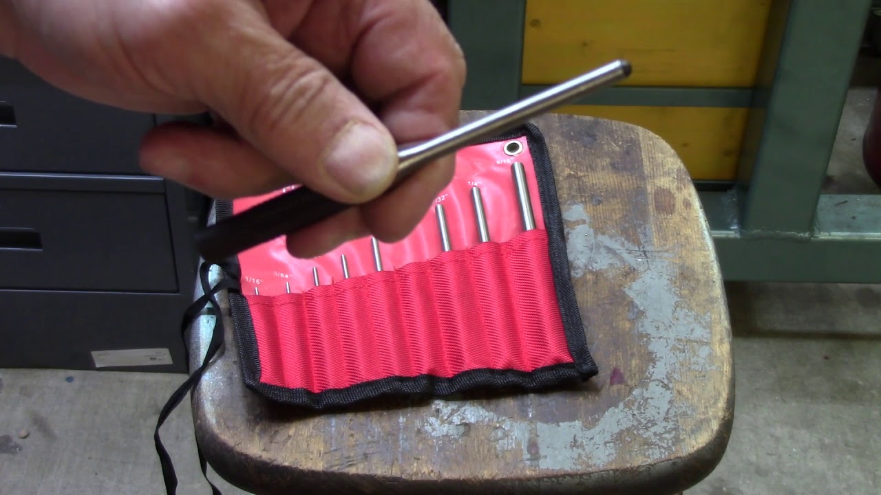 TWOD roll pin punch set YouTube