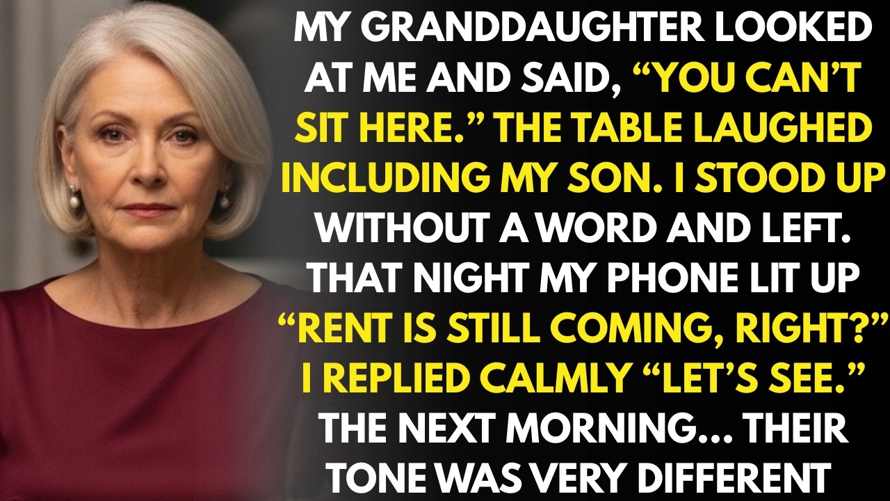 They Mocked Me at Dinner — The Next Morning, They Weren’t Smiling.