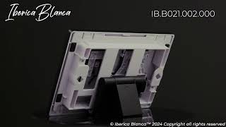 Клавиша смыва Iberica Blanca Esti-R IB.B021.002.000 Черная матовая