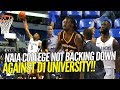 NAIA School Puts Up A FIGHT Against Division 1 College!! Full Highlights!