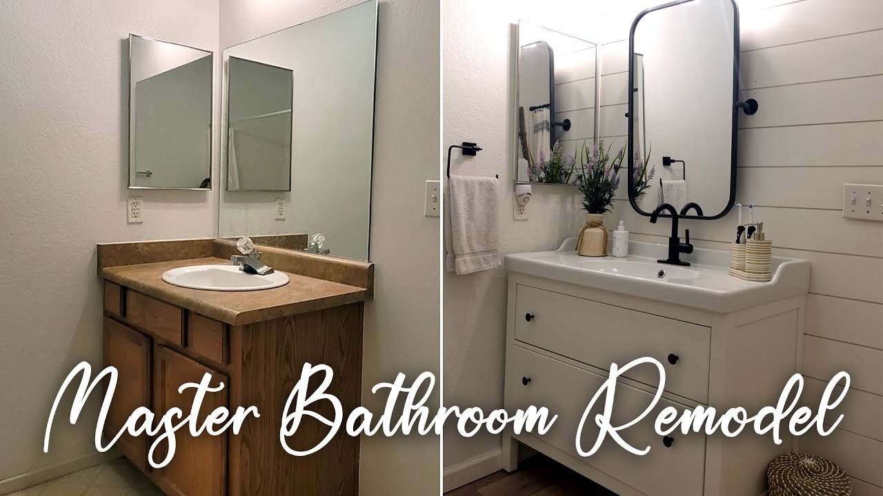 Master Bathroom DIY Remodel | VLOG - YouTube