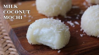 Mochi Sữa Dừa - Dễ Làm - Nguyên Liệu Đơn Giản Mà Rất Ngon