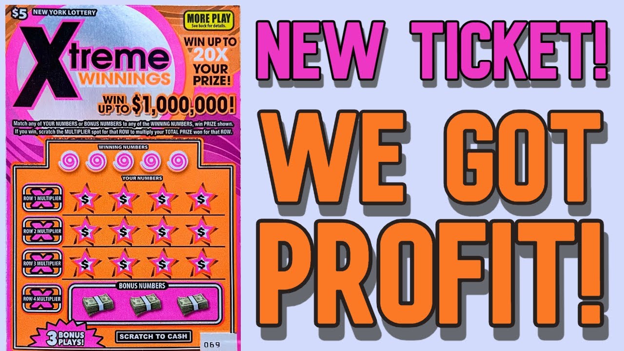 PROFIT BABY! Xtreme WINNINGS! NEW Lottery Scratcher is VERY Good to us! New York Lottery YouTube