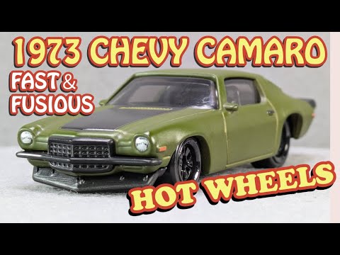 HOT WHEELS】3月22日発売 ワイルド スピード 1973 CHEVY CAMARO - YouTube