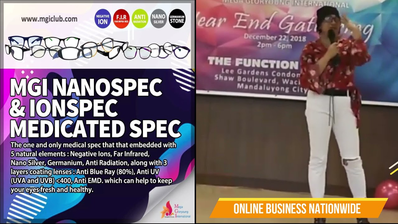 Another MGI Ionspec Eyewear Testimony YouTube