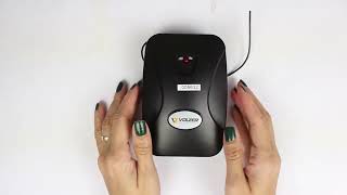 Central Com 2 Controles Para Motor De Porta De Aço Volzer