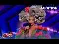 Drag queen alyssa edwards from rupauls drag race and her fabulous dancing queens on agt